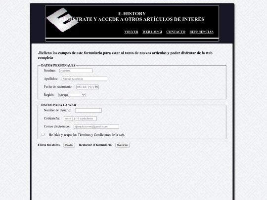 form screenshot