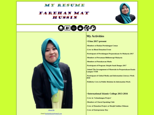 activities screenshot