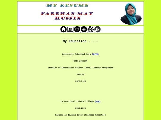 education screenshot