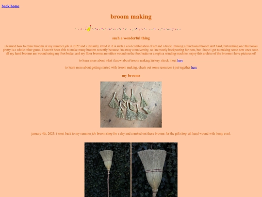 pages/brooms screenshot