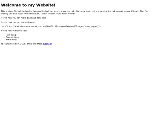index screenshot