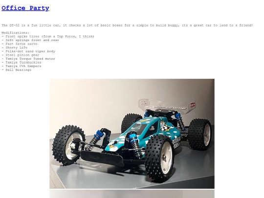rc/dt02 screenshot