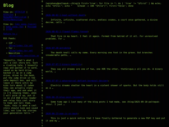 blog screenshot