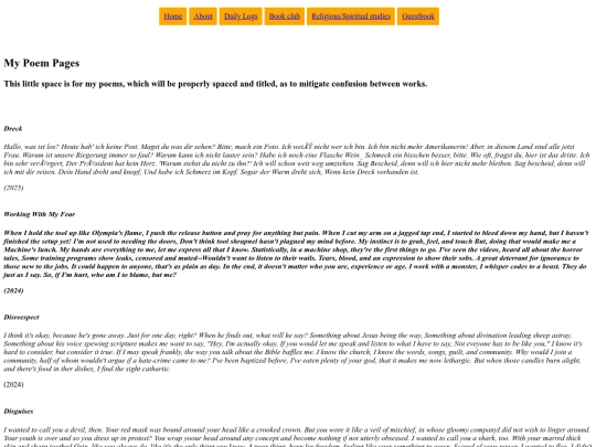 poempage screenshot