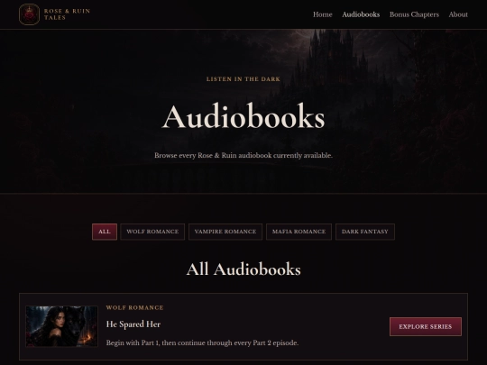 audiobooks screenshot
