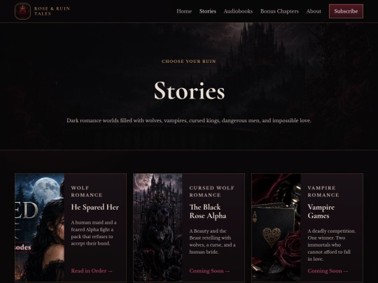 stories screenshot