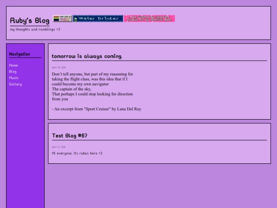 blog screenshot