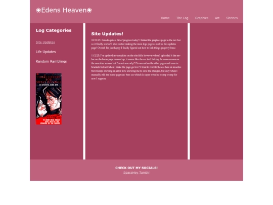 siteupdates screenshot