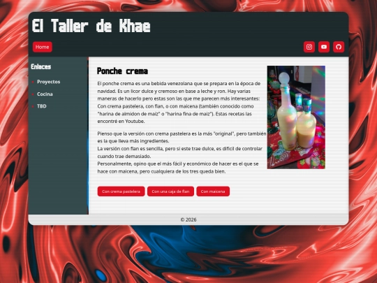 cocina/ponche screenshot