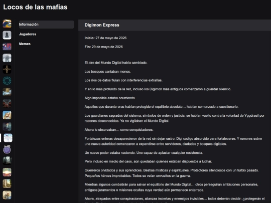 mafia/archive/digimonexpress/info screenshot