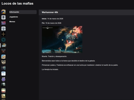 mafia/archive/w40k/info screenshot