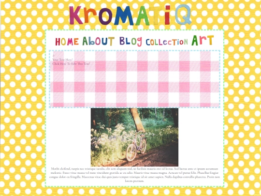 blog screenshot
