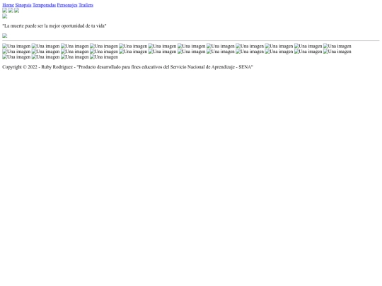 html/Personajee screenshot