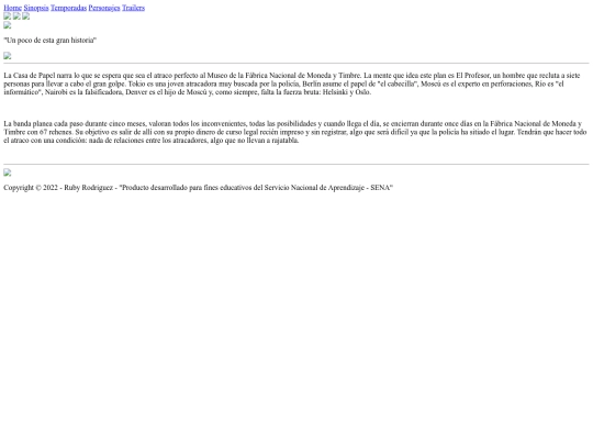 html/sinopsis screenshot