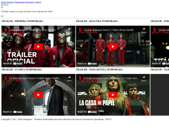 html/trailers screenshot