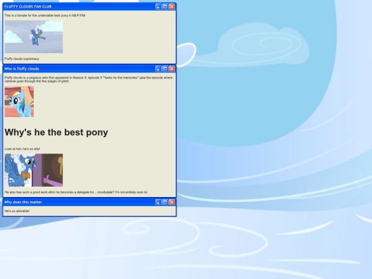 fluffycloudsShrine screenshot