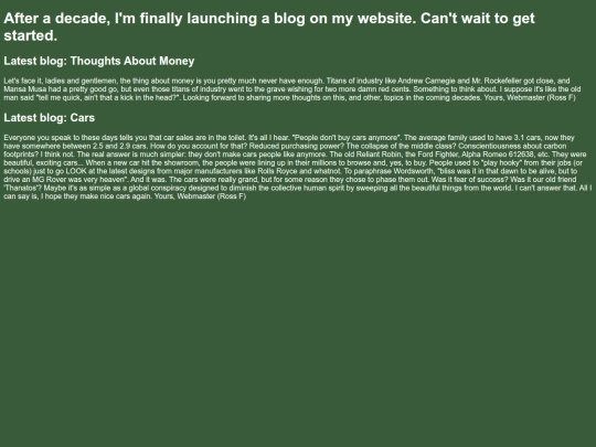 blog screenshot