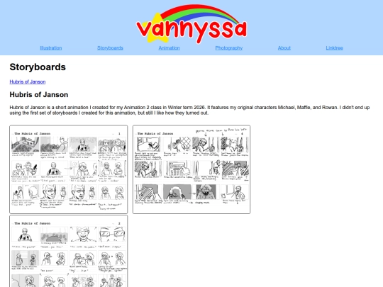 storyboards screenshot