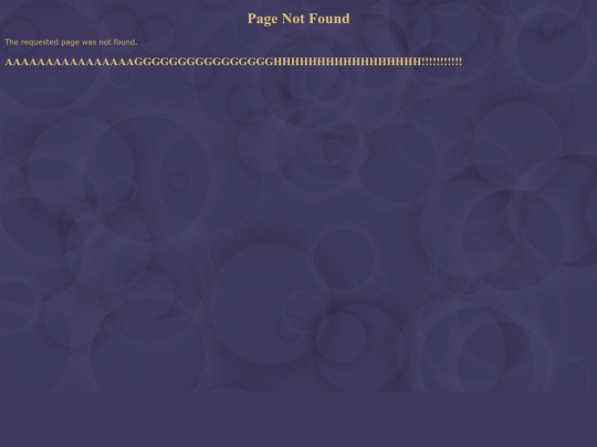 not_found screenshot