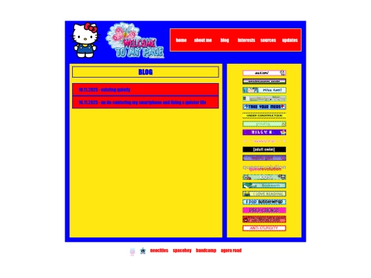 blog screenshot