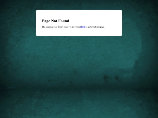 not_found screenshot