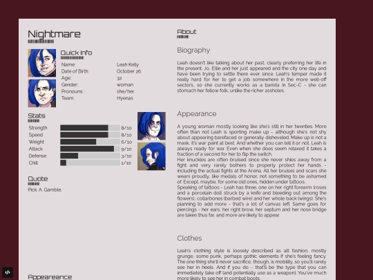 characters/leah screenshot