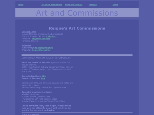 art-and-commissions screenshot