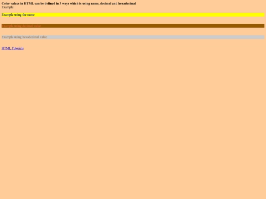 colors screenshot