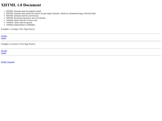 xhtml1 screenshot