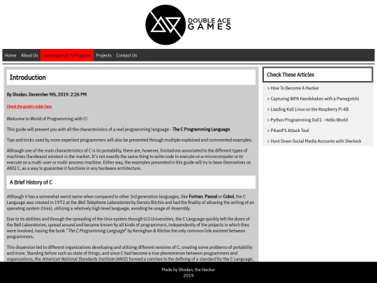 programming/cprog0x01 screenshot