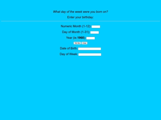 born screenshot
