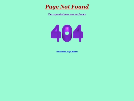 not_found screenshot