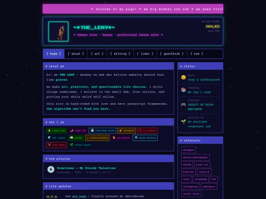 personal screenshot