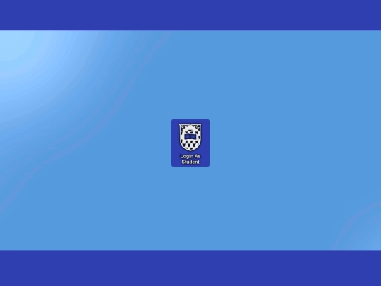 login screenshot