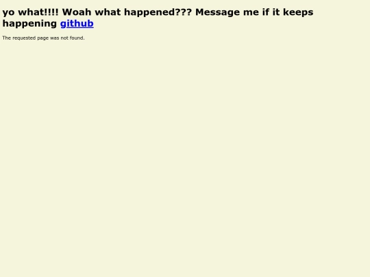 not_found screenshot