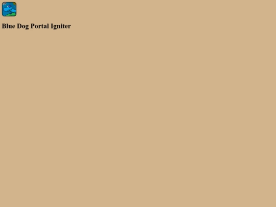 Blue Dog Portal Igniter screenshot
