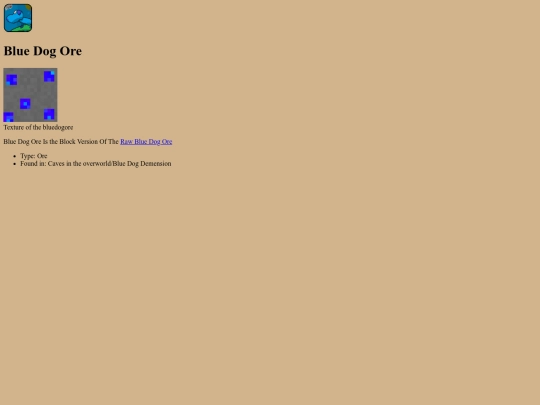 BlueDogOre screenshot