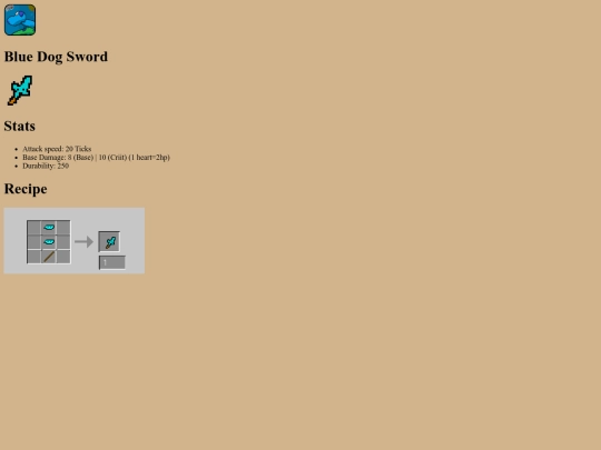Bluedogsword screenshot