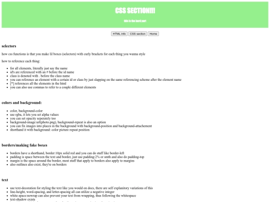 css screenshot
