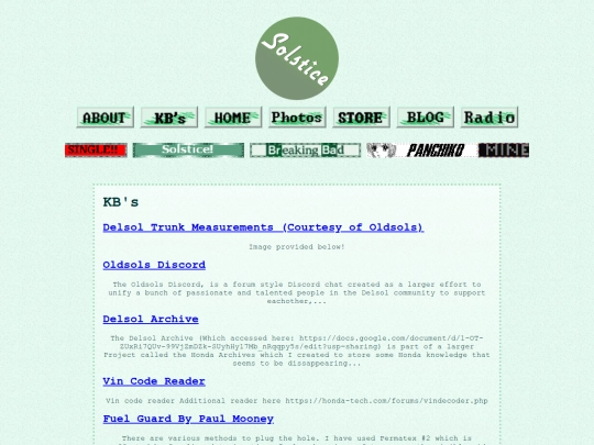 KBs screenshot
