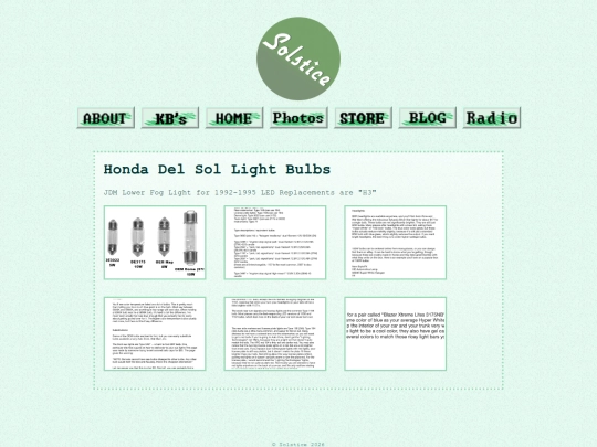 kbs/honda-del-sol-light-bulbs screenshot