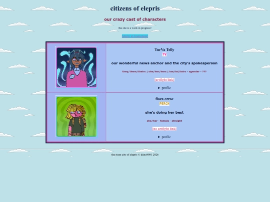 projproj/elepris/characters screenshot