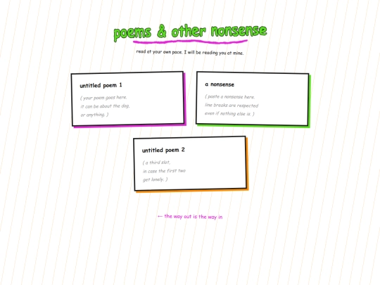 poems screenshot