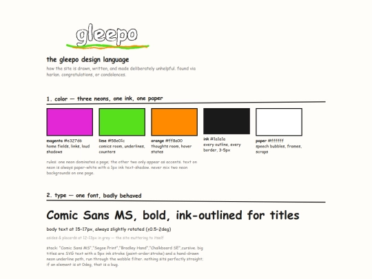 styleguide screenshot