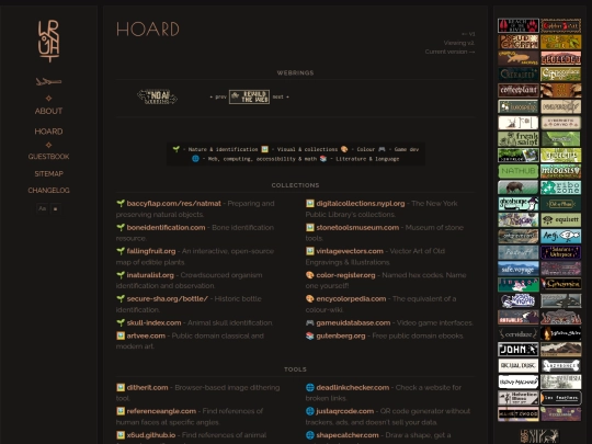 hoard-v2 screenshot
