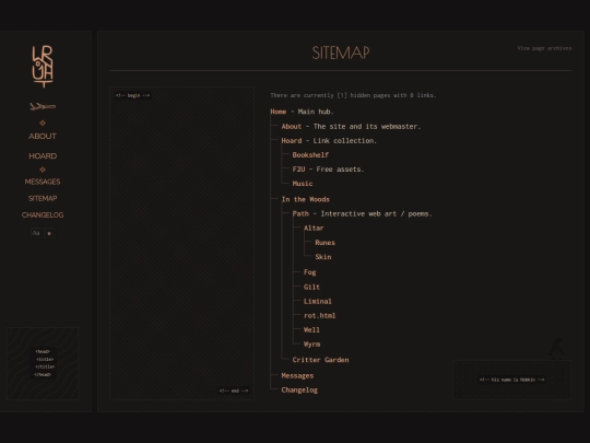 sitemap screenshot
