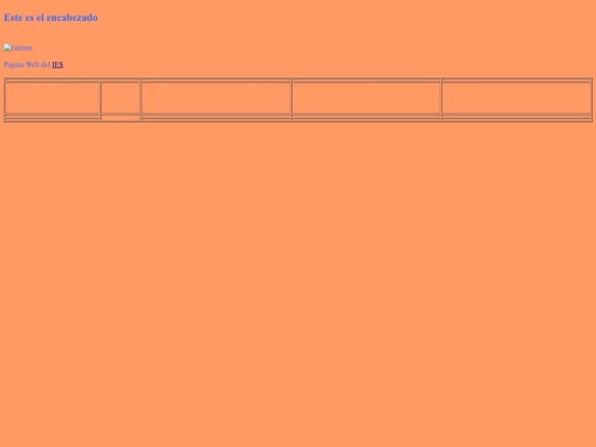 Mi primera página Web screenshot