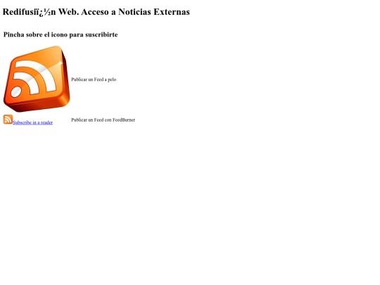 RSS/PublicarFeed screenshot