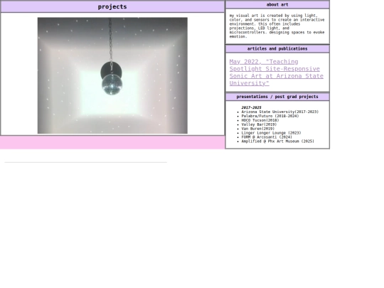 visual screenshot