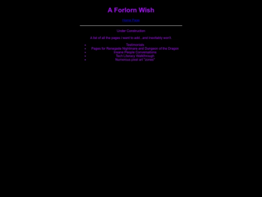 forlornwish screenshot